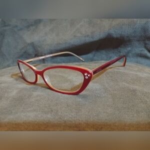 Stylish Bebe Red Eyeglasses